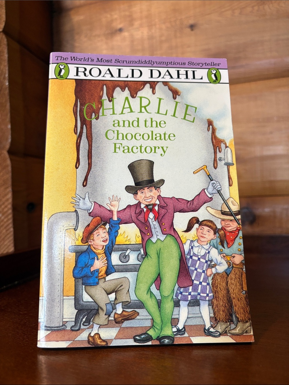 1988 Charlie and the Chocolate Factory by Roald Dahl, Puffin